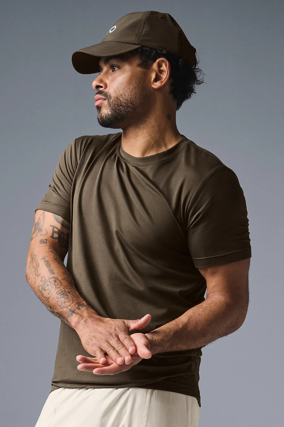 Conquer Reform Crewneck Short Sleeve - Espresso 1 Conquer Reform Crewneck Short Sleeve - Espresso