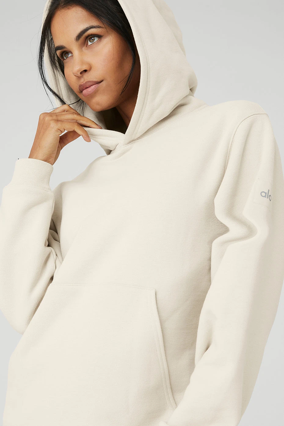 Renown Heavy Weight Hoodie - Bone 5 Renown Heavy Weight Hoodie - Bone - Image 5