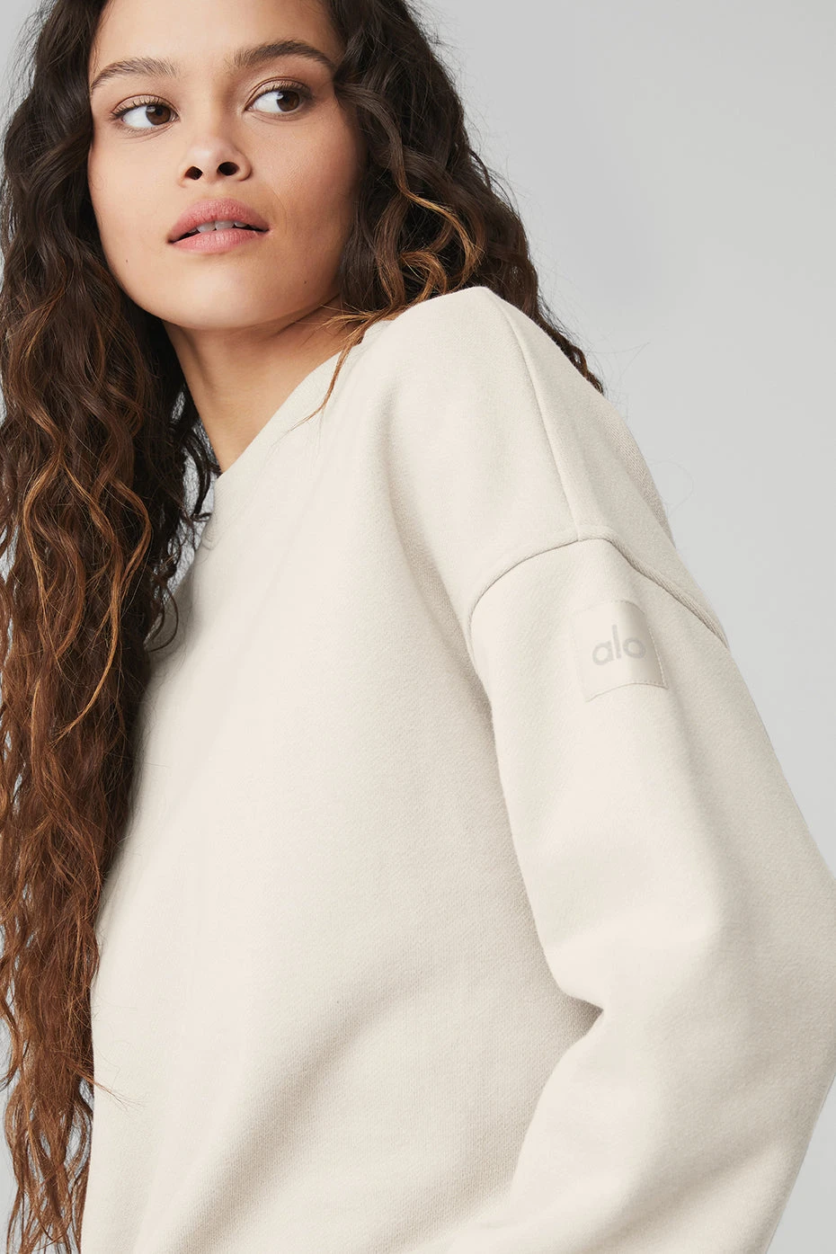 Renown Heavy Weight Crew Neck Pullover - Bone 9 Renown Heavy Weight Crew Neck Pullover - Bone - Image 9