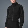 Micro Sherpa Destiny Jacket - Black