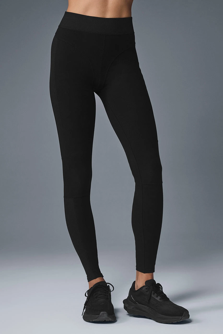 Alosoft High-Waist Head Start Legging - Black 1 Alosoft High-Waist Head Start Legging - Black