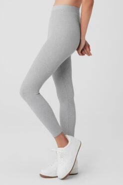 Ribbed High-Waist 7/8 Blissful Legging - Athletic Heather Grey -Alo Yoga Shop W5987R 02910 b1 s1 a3 1 m54 ab8e794a 8bfa 41db 888b 795640a5d003